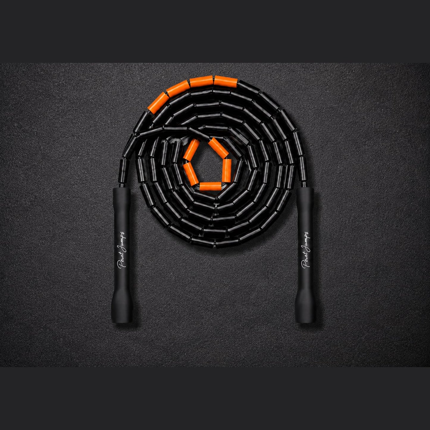 Comba Segmentada Fina Negra y Naranja